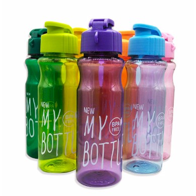 My Bottle Water  Cetrek Colorful / Botol Minum My Bottle Klik Clik Model Baru