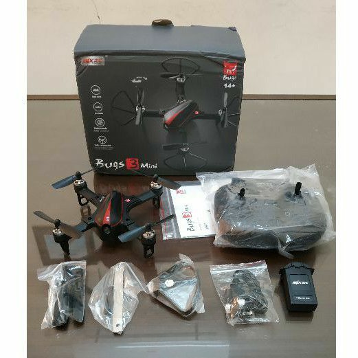 Drone MJX Bugs 3 Mini Fullset Bekas