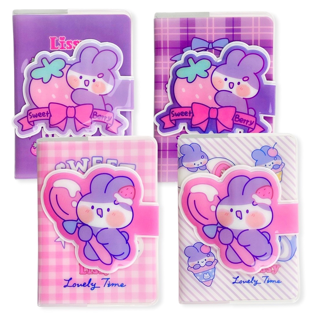 

Scoop Buku Tulis Notebook Berwarna Lissy Rabbit 8.2x11.4cm 41271000