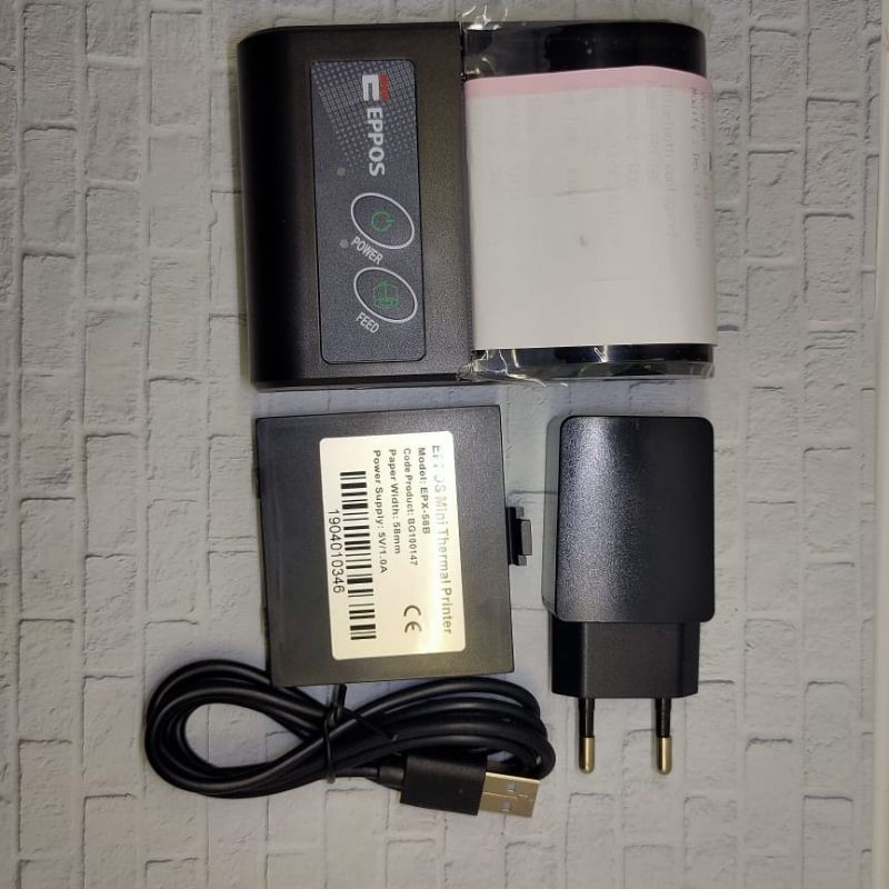 Mini Printer Thermal Bluetooth EPPOS PT-02 / EPX 58B