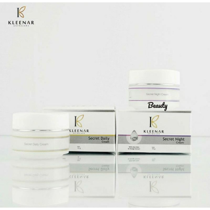 (Bisa COD) PAKET 2in1 Kleenar Skincare All Varian