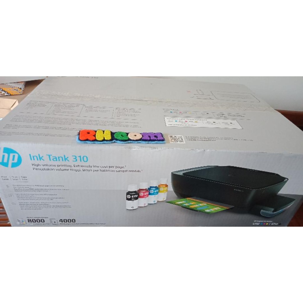 Printer HP Ink Tank 310 All in One