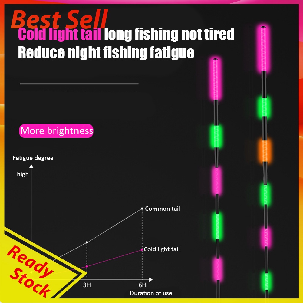 Nano Fishing Float Super Bright Light Sensitive Night Electronic Bobber