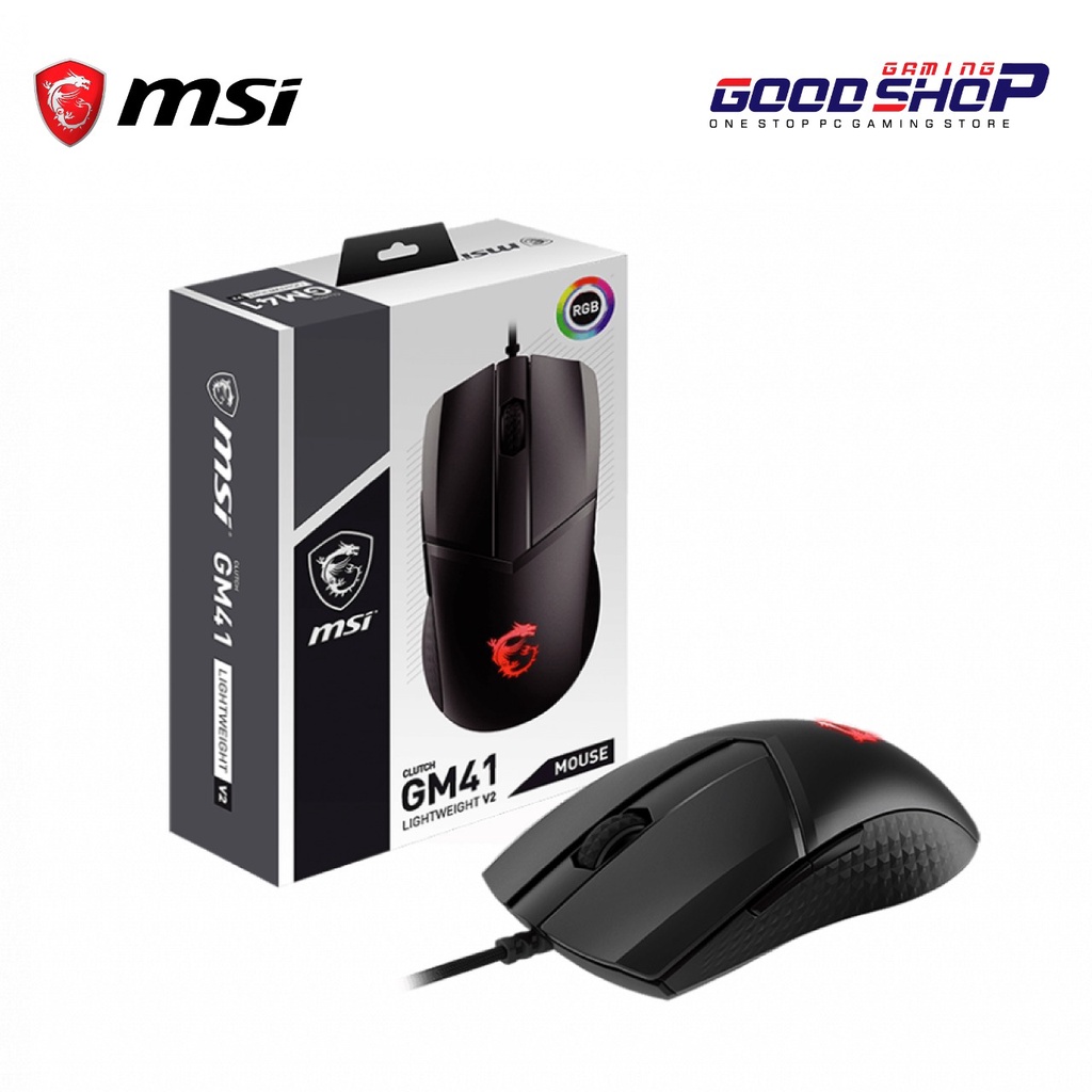 MSI Clutch GM41 / GM 41 Lightweight V2 - Gaming Mouse