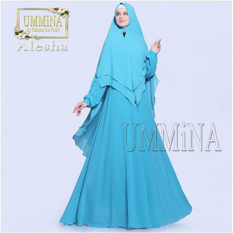 Gamis SALE ORIGINAL BRAND UMMINA Alesha Syari