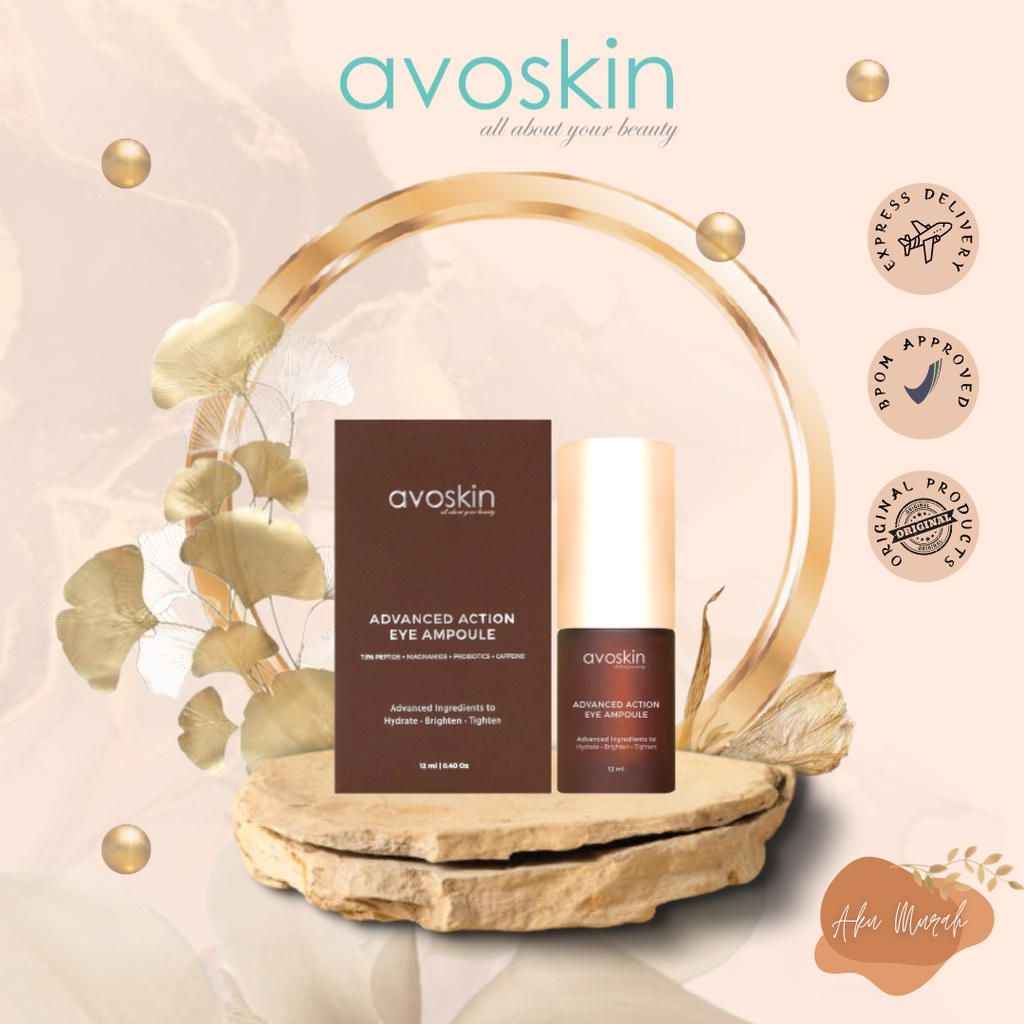 ✨ AKU MURAH ✨ Avoskin Advance Action Eye Ampoule 12ml BPOM