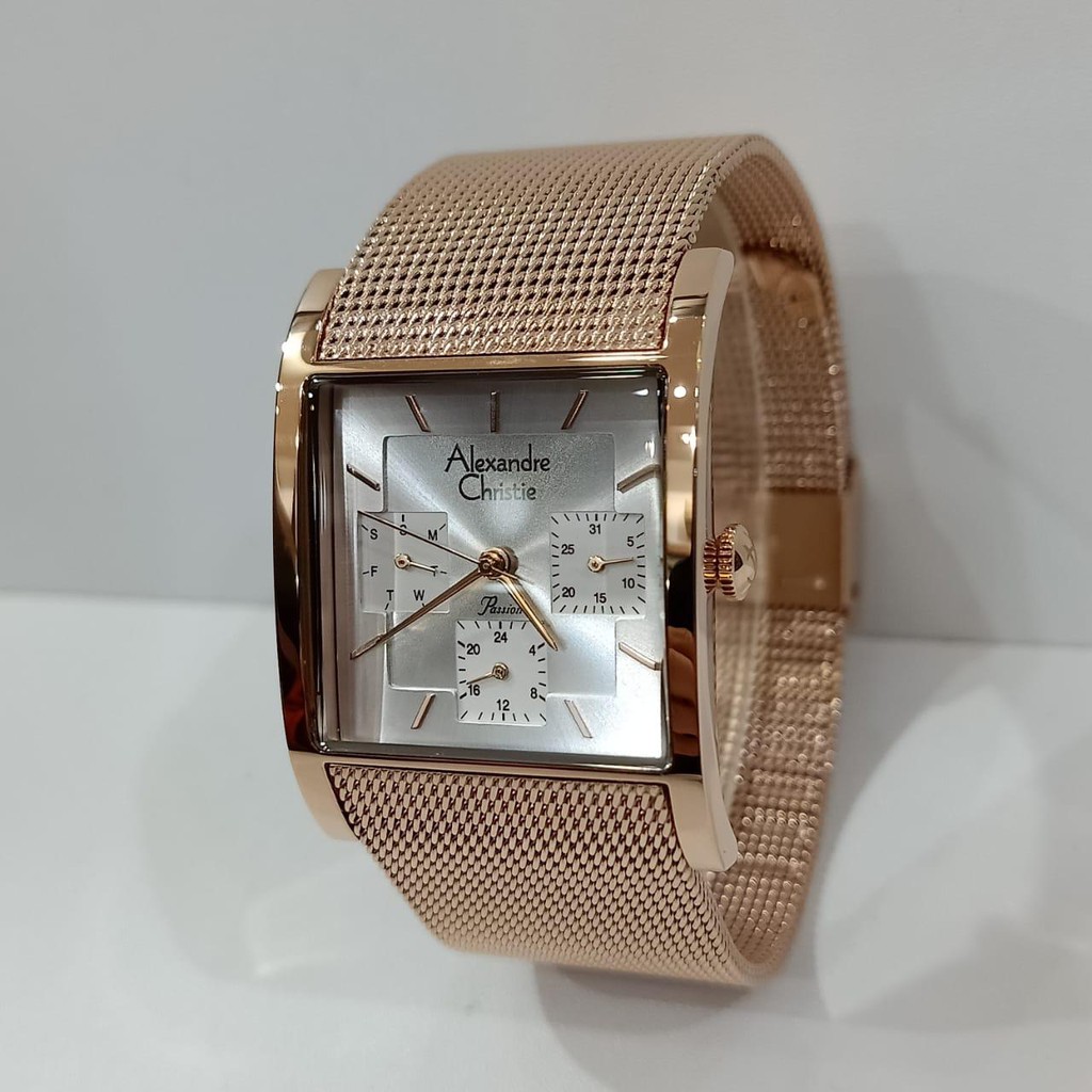 Jam Wanita Alexandre Christie Ac2814 Ac 2814 Original Garansi Resmi Alexander Christie Free Baterai Indonesia