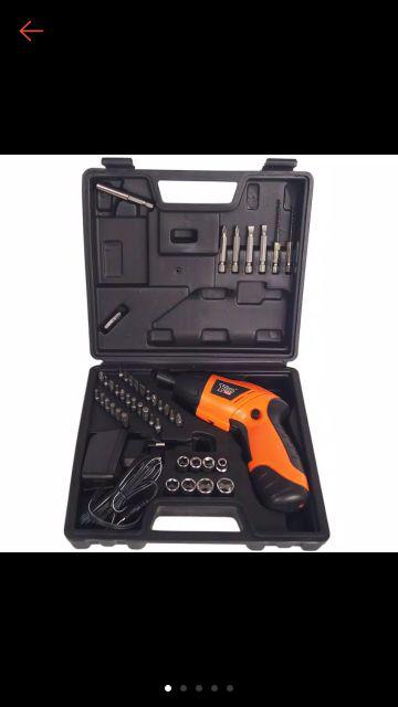 Bor Tanpa Kabel Obeng Elektrik Cordless Rechargeable Screwdriver Ydd