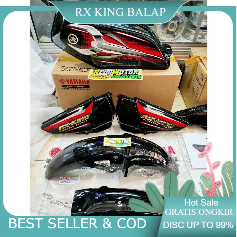 TANGKI BODY SET RX KING 2007 HITAM ORIGINAL
