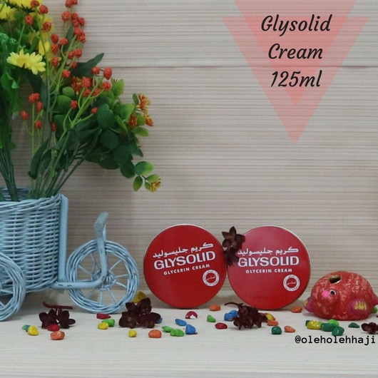 Glysolid Cream 125 ml Handbody Lotion Perawatan Kulit Original Arab Saudi