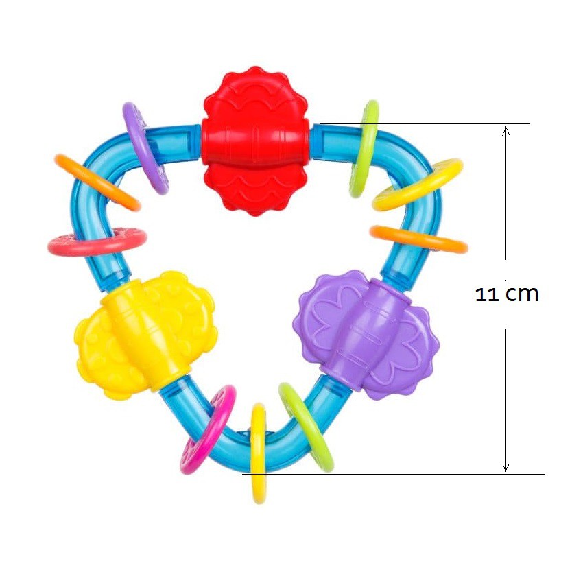 Playgro Spinning Triangle Rattle Mainan Anak Bayi Bisa Berbunyi