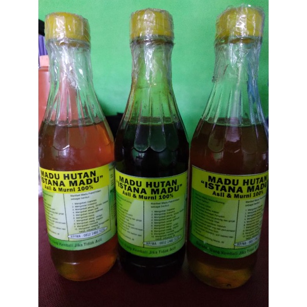 

MADU MURNI LEBAH LIAR ISTANA MADU 340 ML