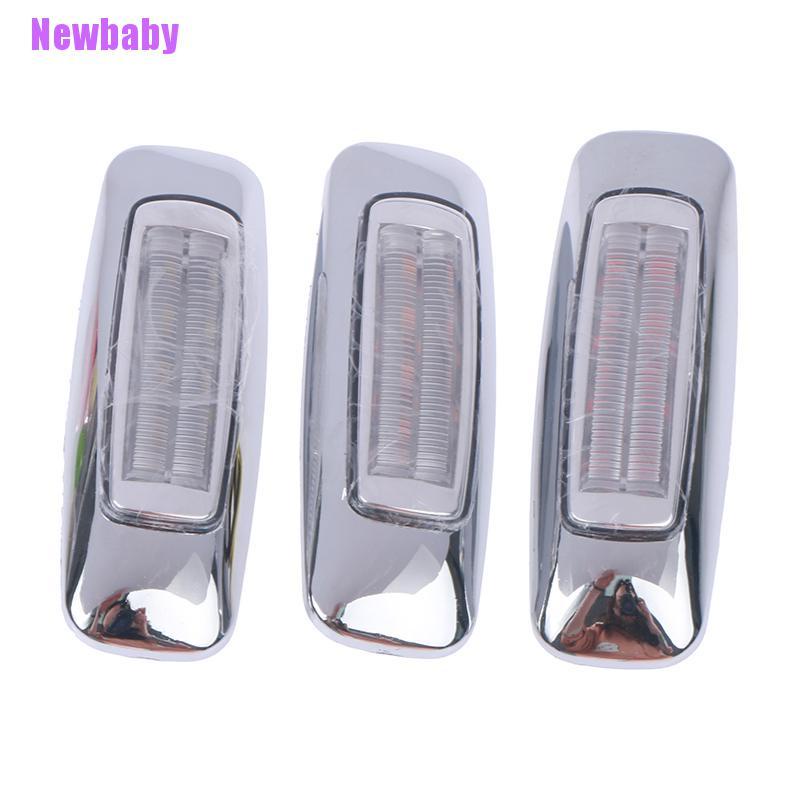 (Newbaby) 1pc Lampu LED 24V Untuk Sinyal Rem Samping Truk