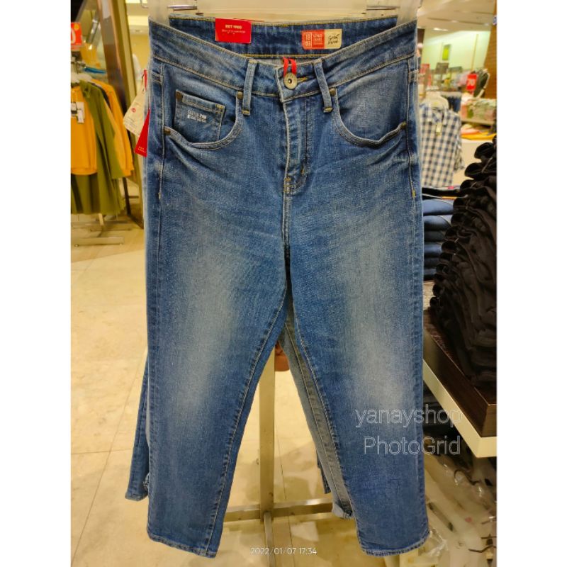 celana jeans wanita logo jeans original