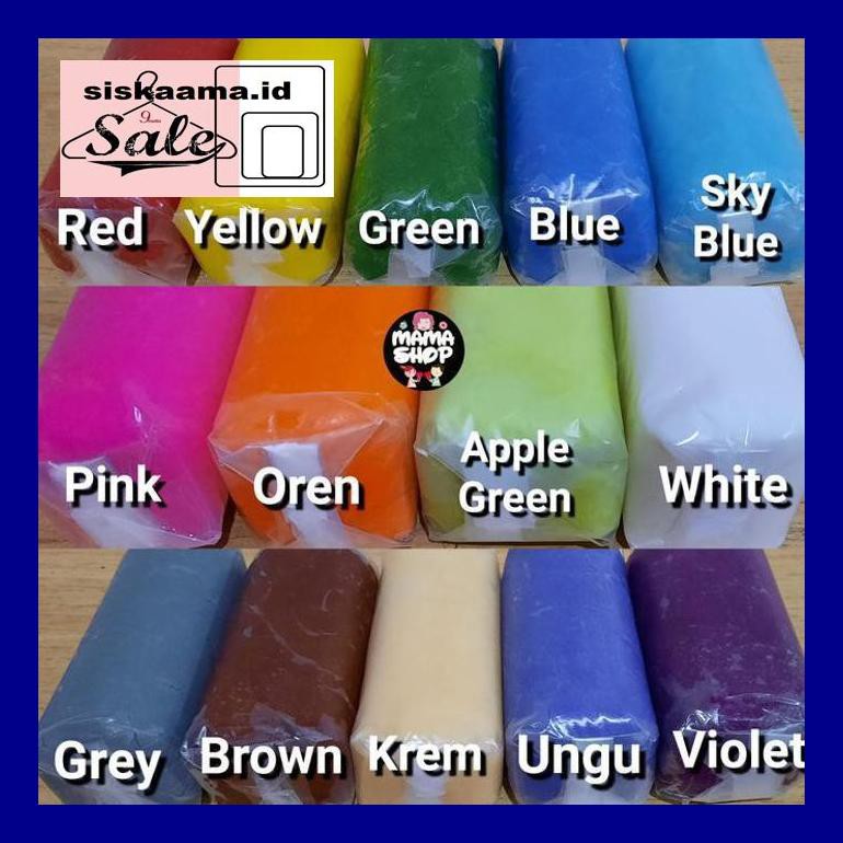 

A40D0Yh Fondant Merah / Fondant Hitam / Fondant 500 Gr Merk Donica Gula Dekor D50Tr40V