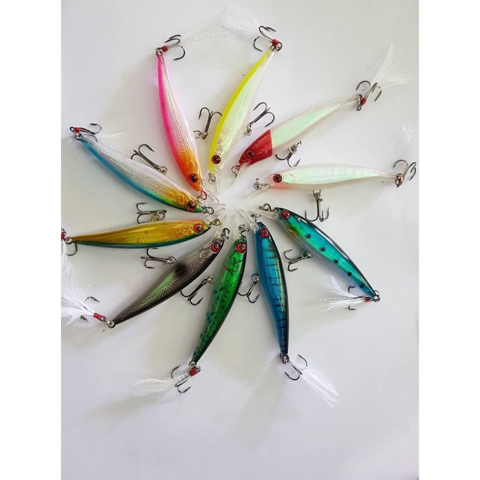 Minnow Hampala / Minnow Casting Panjang 9 cm Berat 7.2 gr Type Floating