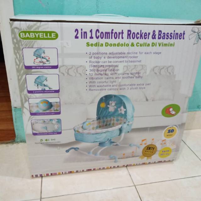 2 in 1 bassinet