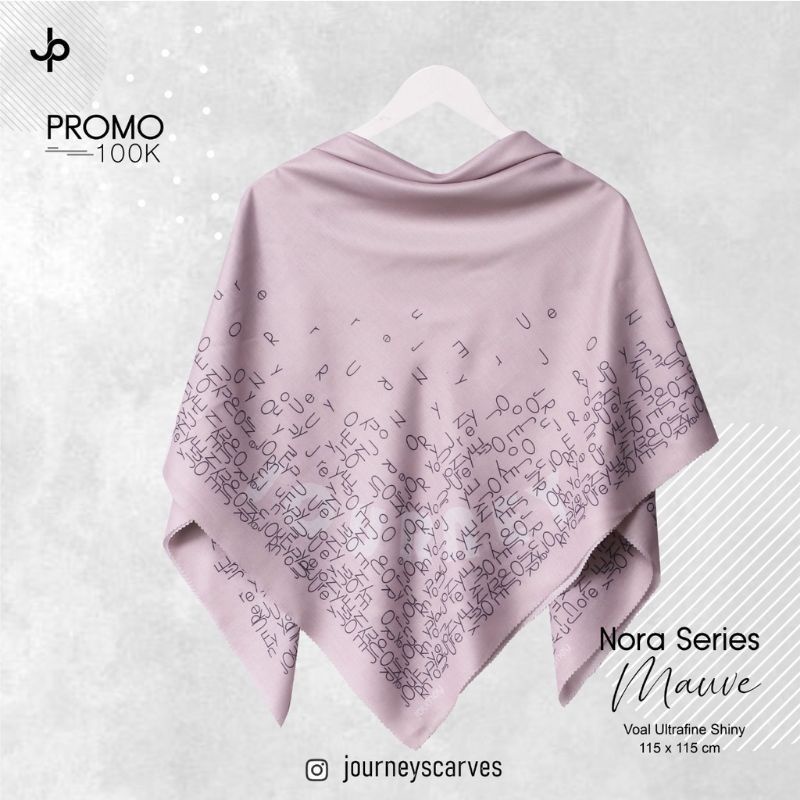 Mauve NORA || JOURNEY || Hijab Modis Lebaran BEST SELLER