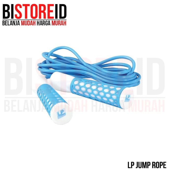 LP SUPPORT JUMP ROPE BLUE WHITE FT 5110 SKIPPING / LOMPAT TALI