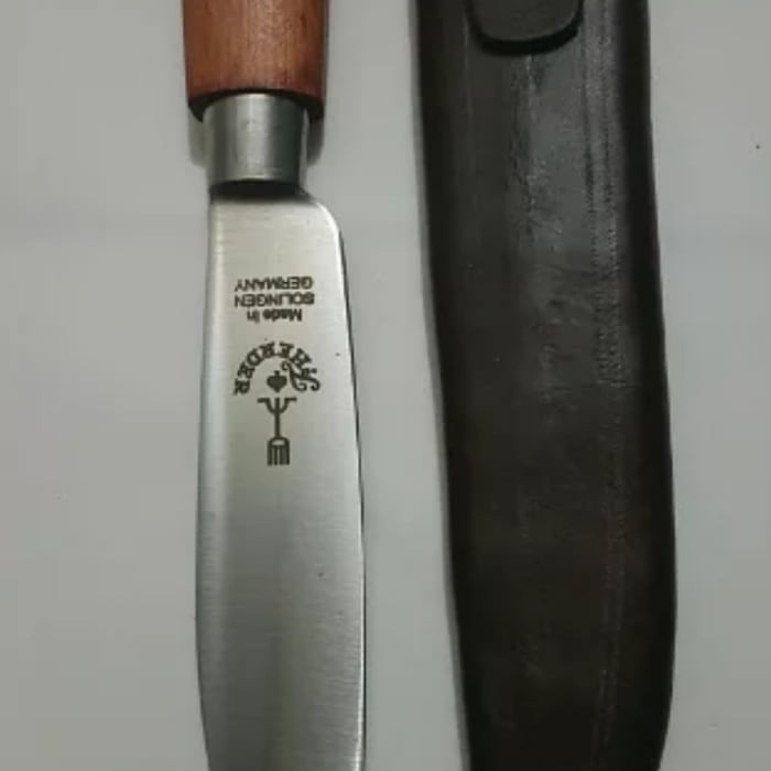 IOP |Pisau Cap Garpu Original Friedr Herder 6 Inch Flexyble Plus Sarung