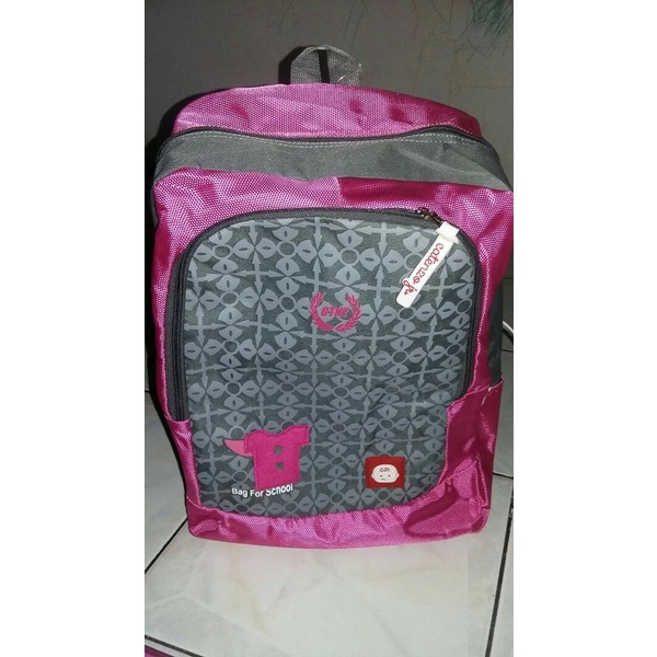 Ds20V24V Tas Anak Sekolah Sd Cewek Perempuan / Ransel / Backpack Pink R250R21T2