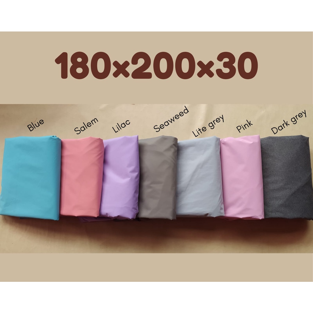Sprei waterproof AIRU ukuran (180x200x30 cm)
