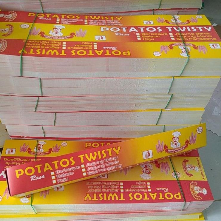 

UNT KEMASAN KENTANG ULIR | KENTANG TORNADO | KENTANG SPIRAL | ISI 100 | KOTAK KENTANG | KENTANG GORENG | PEMBUNGKUS KENTANG ZC42 Best Produk ✪༽ᕗ