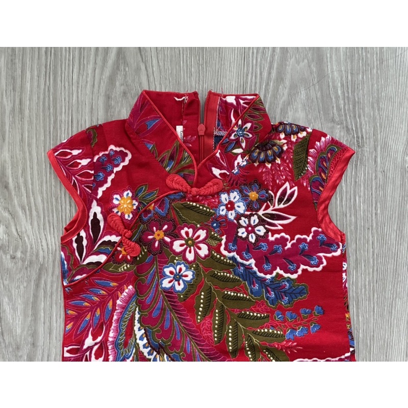 PRELOVED/BEKAS Dress Anak Qipao Imlek Merah