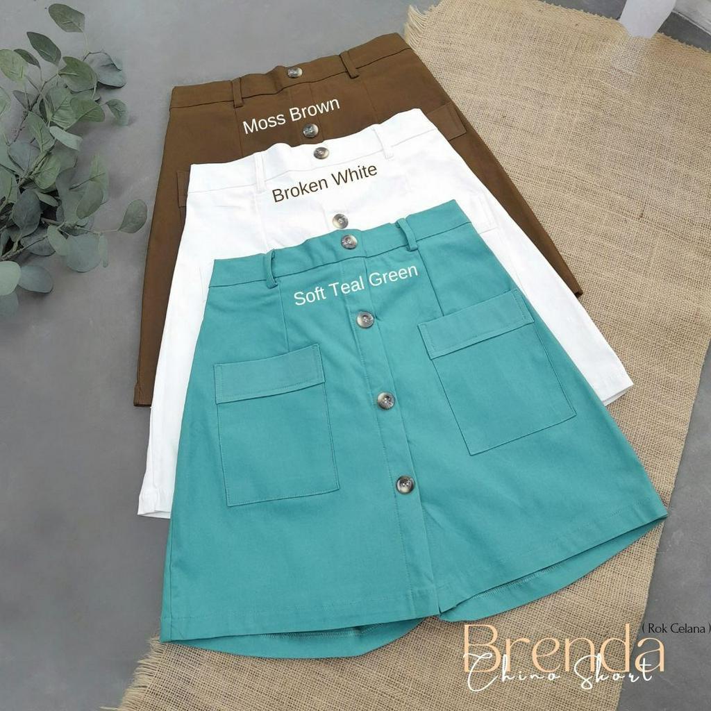 CallieTamami - C 6545 Brenda Chino Skort  ( Rok Celana )