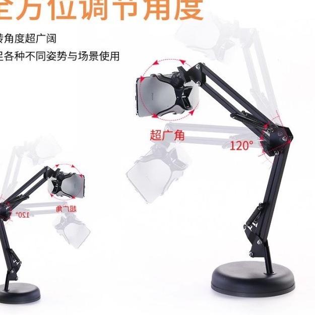 ۞ S77 Holder Meja Stand liftable phone holder 360 Lazypod hp bracket Unik Kualitas Super Kuat monopo