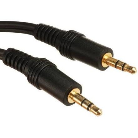 Kabel Aux Audio 3.5mm Male To Male 1.5M - Audio To Audio 1.5 Meter Aux