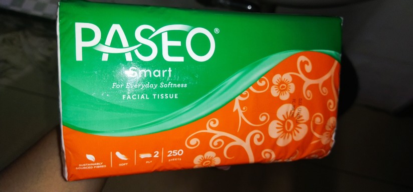 Tissue Paseo Smart Facial 250 Sheet  / Tisu Wajah Murah