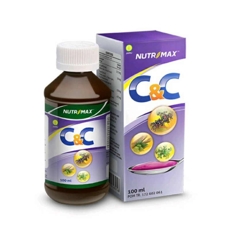 Nutrimax CC Obat Batuk Herbal Obat Batuk Kering Berdahak Flu 100ml
