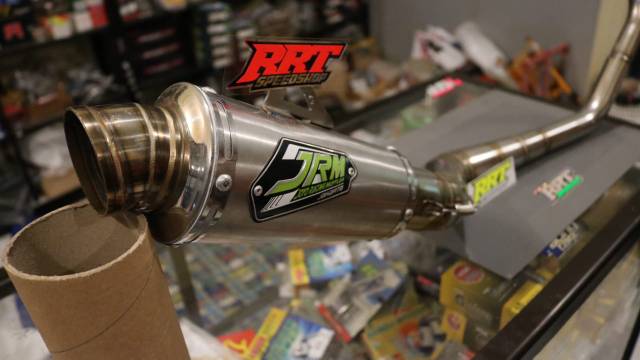 KNALPOT JRM SATRIA F FU 200cc / FFA STAINLESS