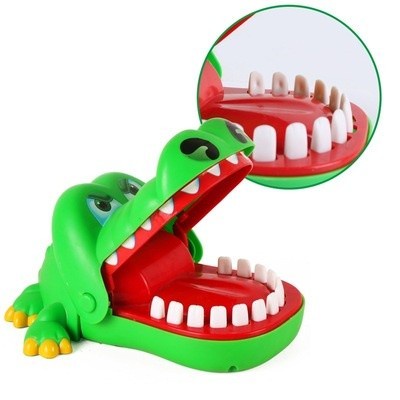 CROCODILE DENTIST GAME MAINAN GIGI BUAYA - Mainan edukasi Buaya Gigit