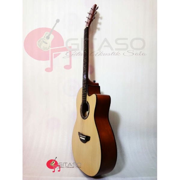 Gitar Yamahha APX Custom Tanam Besi / Gitar Yamaha Pemula