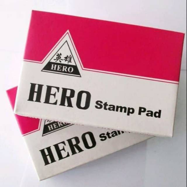 

Stamp pad hero/bak stempel