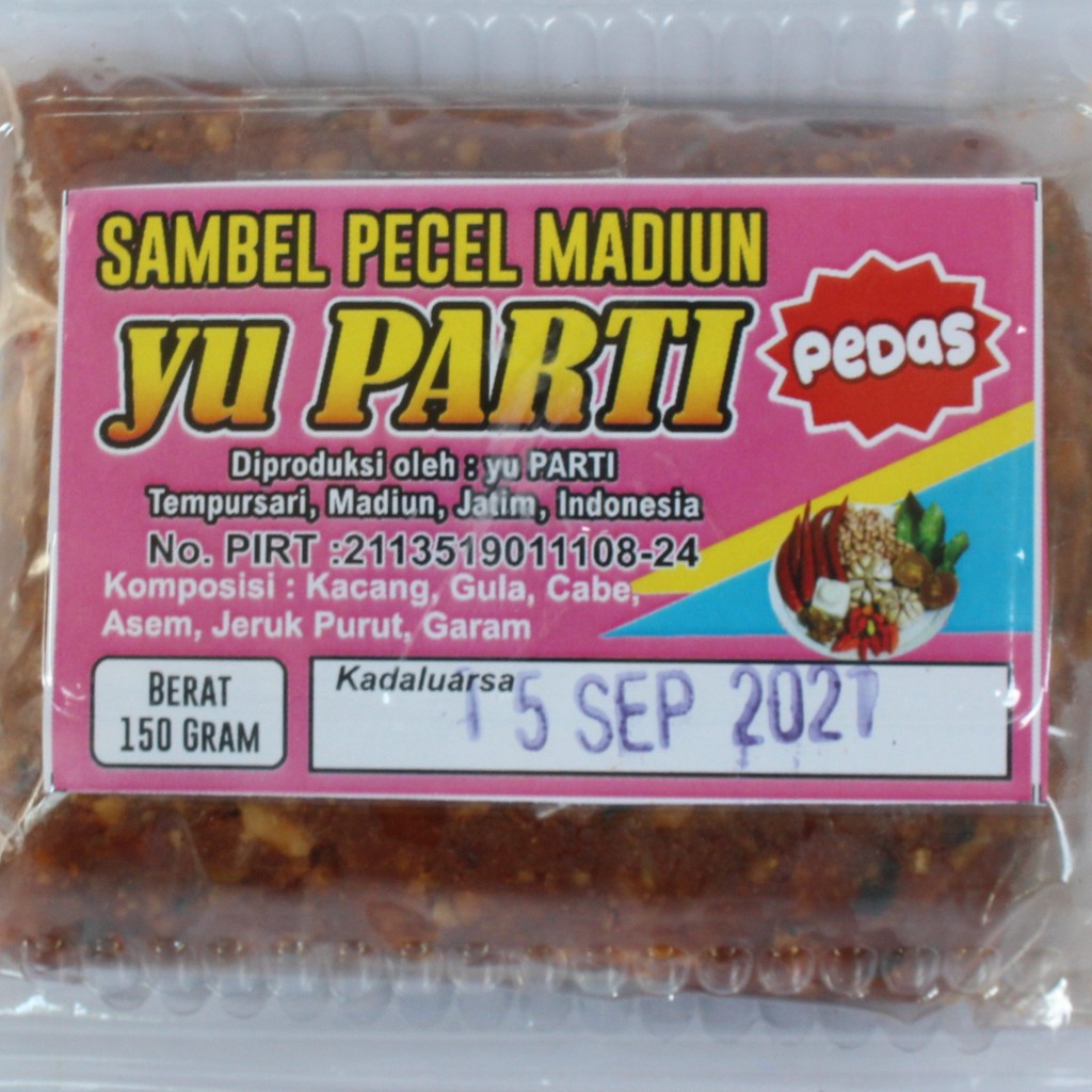 Jual Bumbu Pecel Sambel Pecel Khas Madiun 150gr Shopee Indonesia