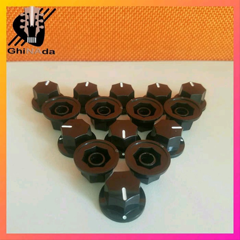 Jual Knob Potensio JB Bass Gitar Efek Pedal Amplifier Knop MXR Style terbatas