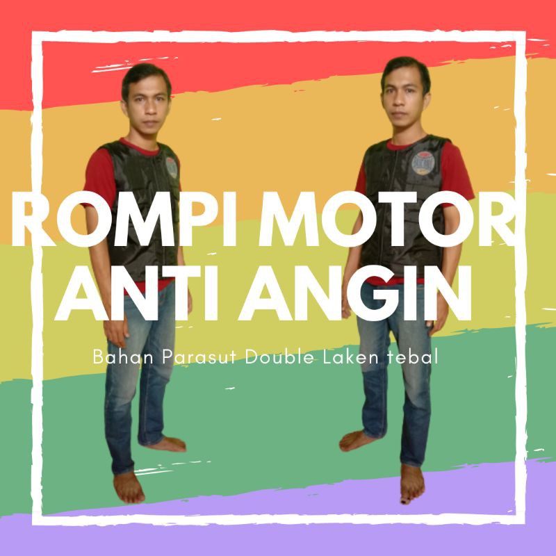 Jaket ROMPI Motor Anti Angin / Pelindung Dada Motor Anti Angin