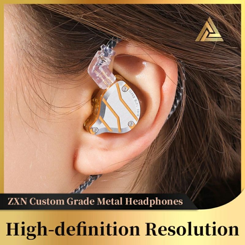 QKZ ZXN Basshead Hifi earphone WITH MIC alt EDX Pro ZS10 Pro ZSN Pro-3