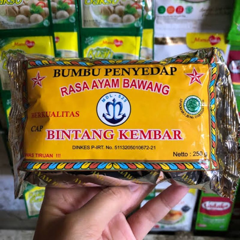

Bumbu penyedap rasa ayam bawang 100gram | bumbu masak | bumbu penyedap bintang kembar