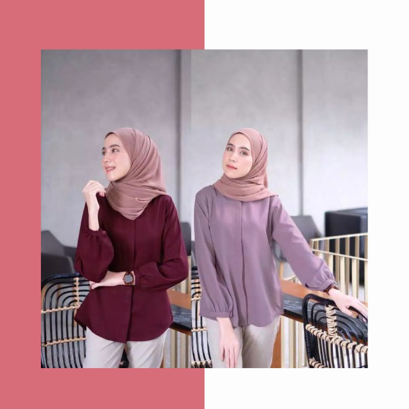 BLOUSE KEYRA / KEMEJA WANITA /  Ebrila Blouse