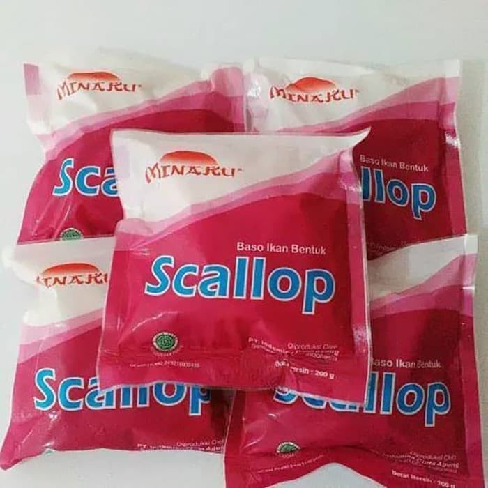 

Minaku Baso Ikan Bentuk Scallop, Kemasan 200gr