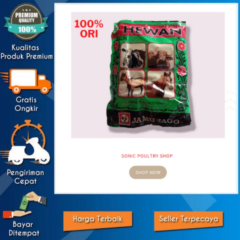 Jamu Hewan Cap Jago