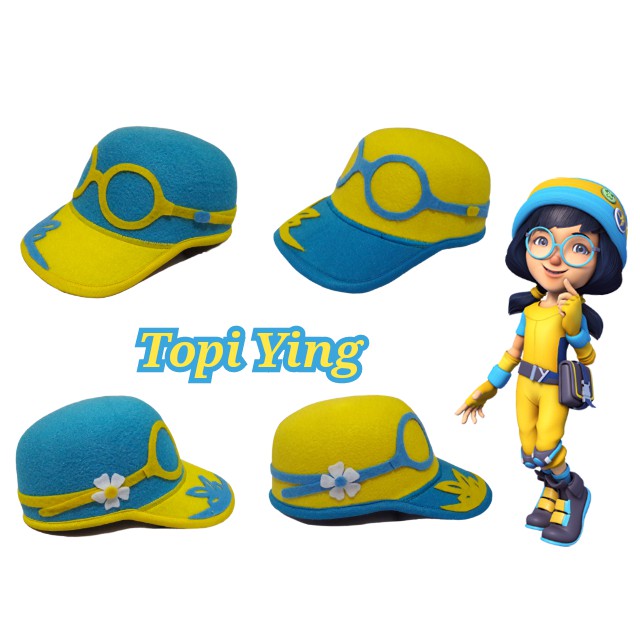 TOPI BOBOIBOY VERSI YING BONUS GELANG