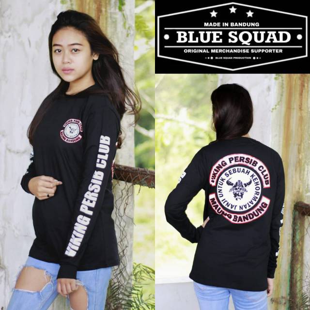 7 pilihan bestseller kaos persib lengan panjang pria wanita