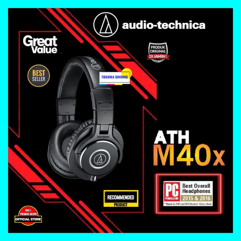 Audio Technica ATH - M40X Headphones