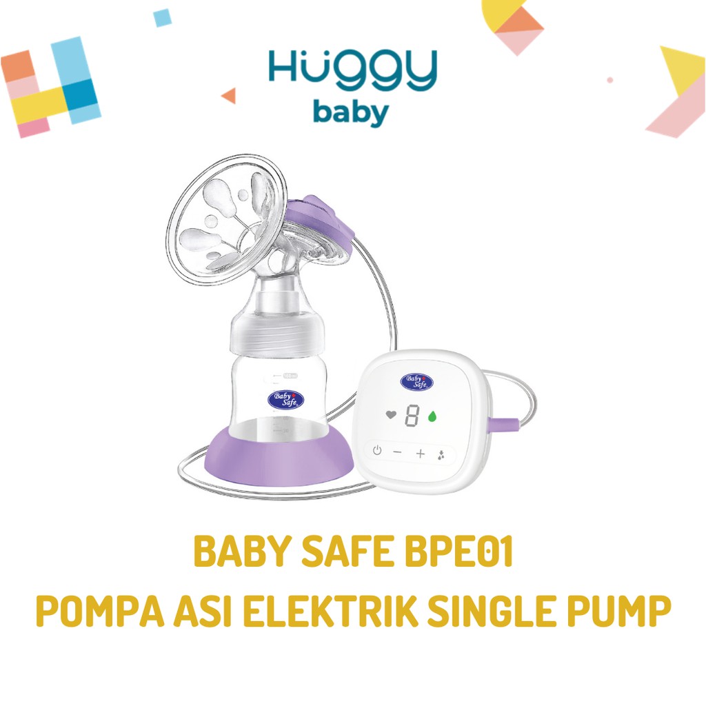 Baby Safe BPE01 Single Electric Breast Pump | Pompa ASI 1 SATU Corong