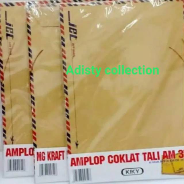 

Amplop Coklat Airmail Tali 310 Kiky